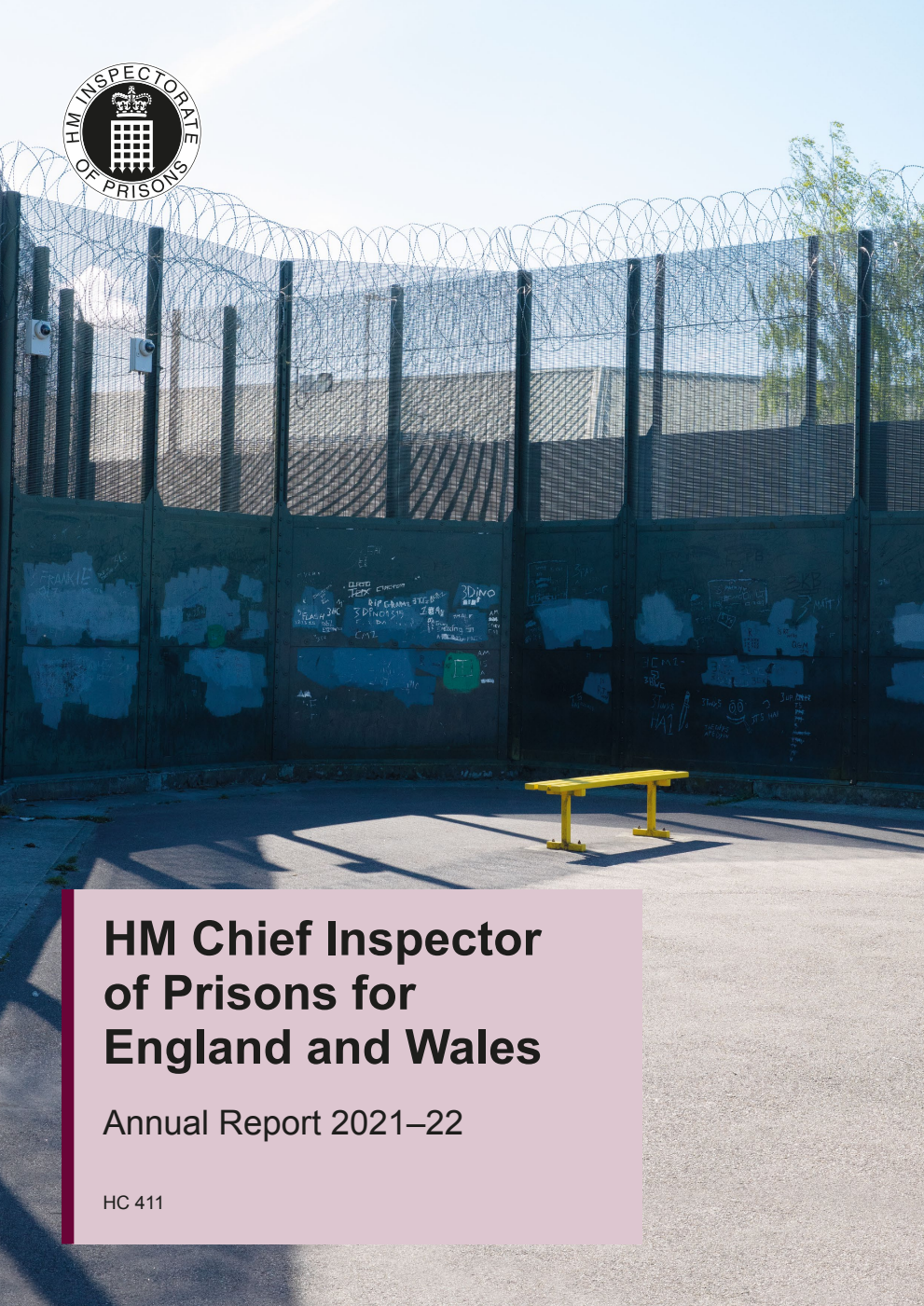 HM Chief Inspector of Prisons for England and Wales Annual Report 2021–22