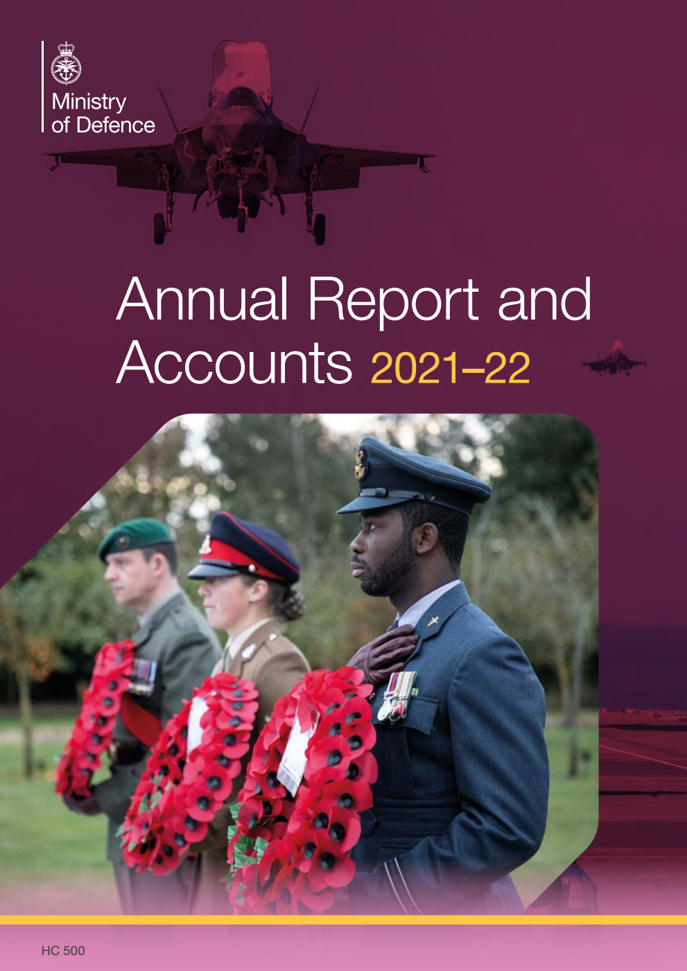 Ministry of Defence Annual Report and Accounts 2021-22 for the year ended 31 March 2022