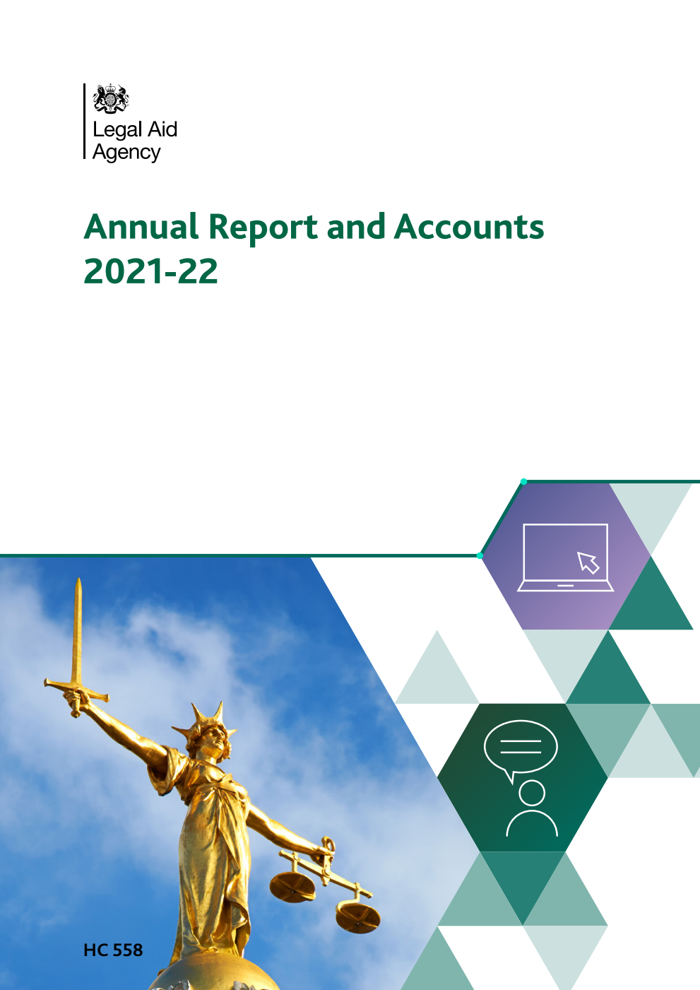 Legal Aid Agency Annual Report and Accounts 2021-22