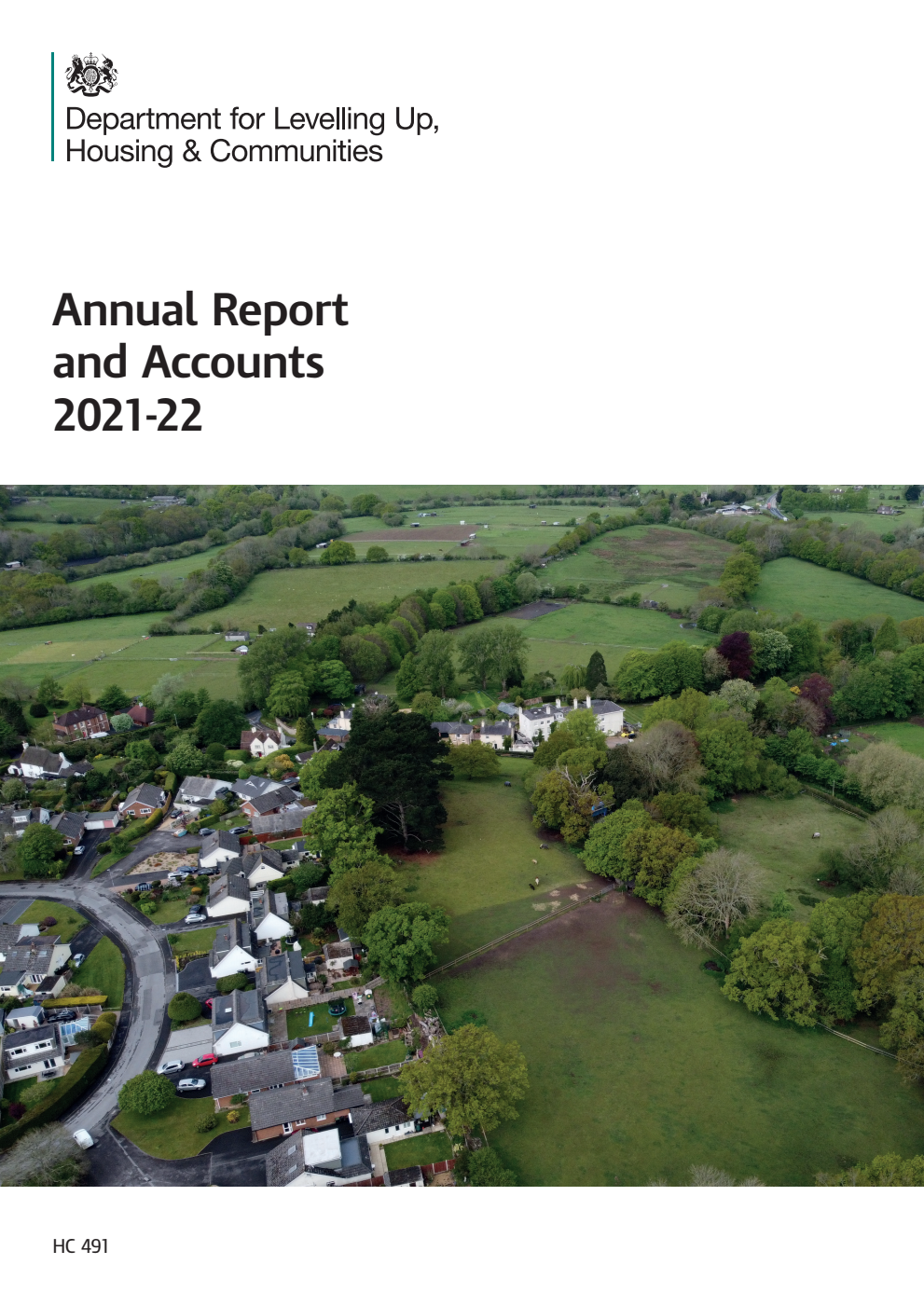 Department for Levelling Up, Housing and Communities Annual Report and Accounts 2021-22 (for the year ended 31 March 2022)