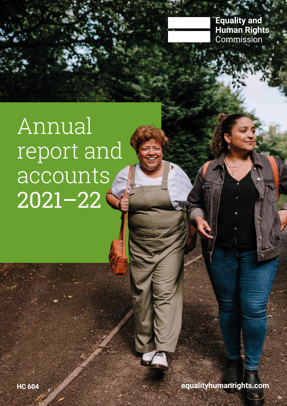 Equality and Human Rights Commission Annual report and accounts 1 April 2021 - 31 March 2022