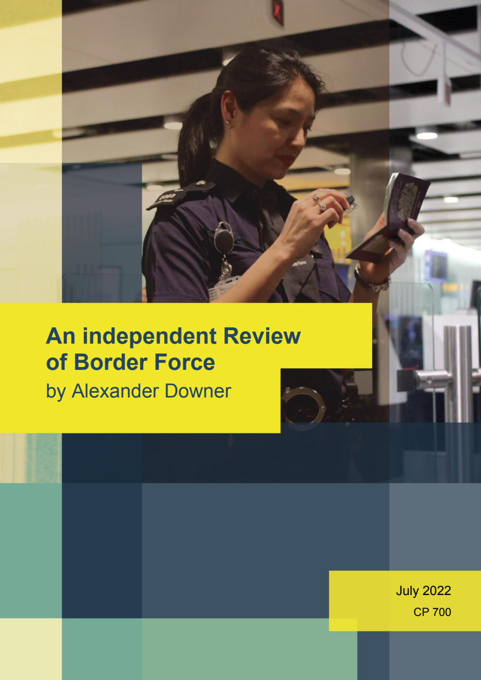 An independent Review of Border Force by Alexander Downer