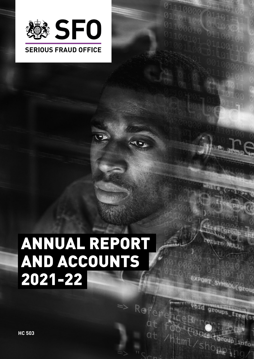 Serious Fraud Office Annual Report and Accounts 2021-22 (for the year ended 31 March 2022)