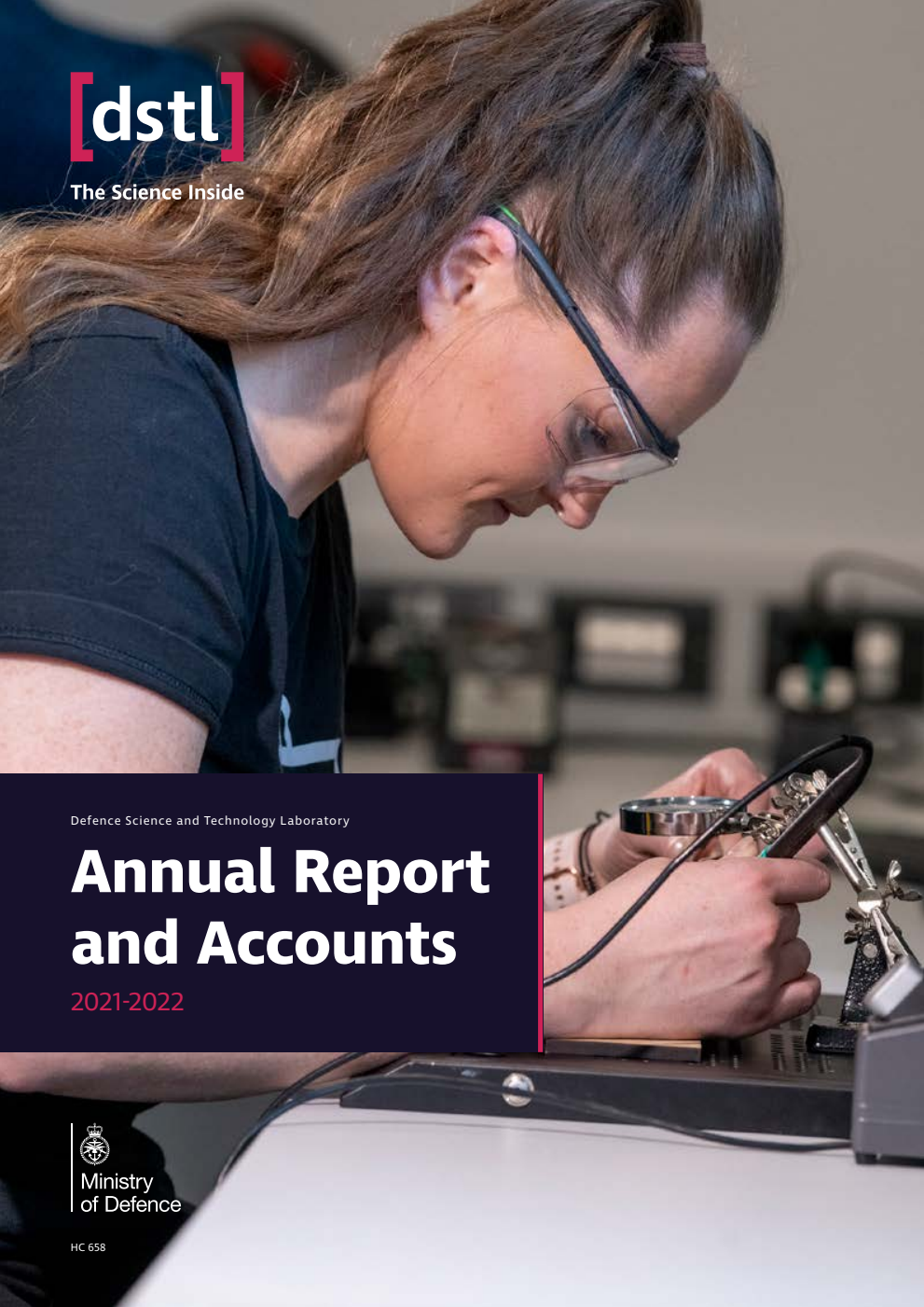 Defence Science and Technology Laboratory Annual Report and Accounts 2021/22