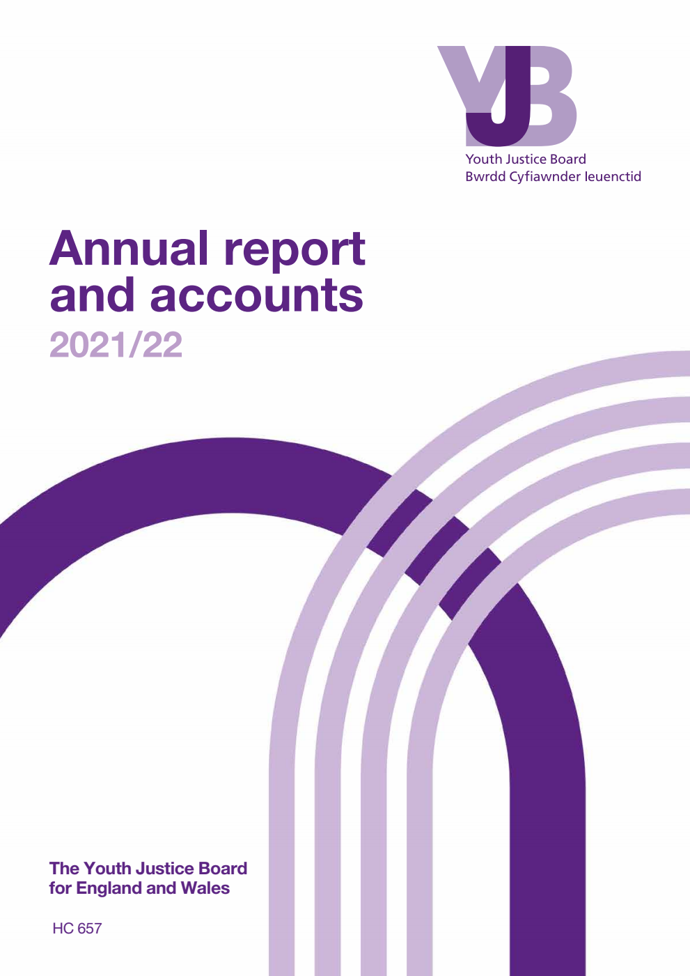 The Youth Justice Board for England and Wales Annual report and accounts 2021/22