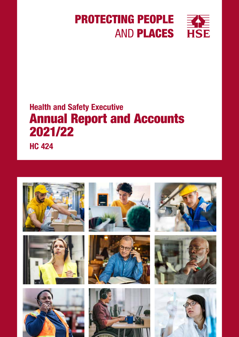 Health and Safety Executive Annual Report and Accounts 2021/22 for the period 1 April 2021 to 31 March 2022