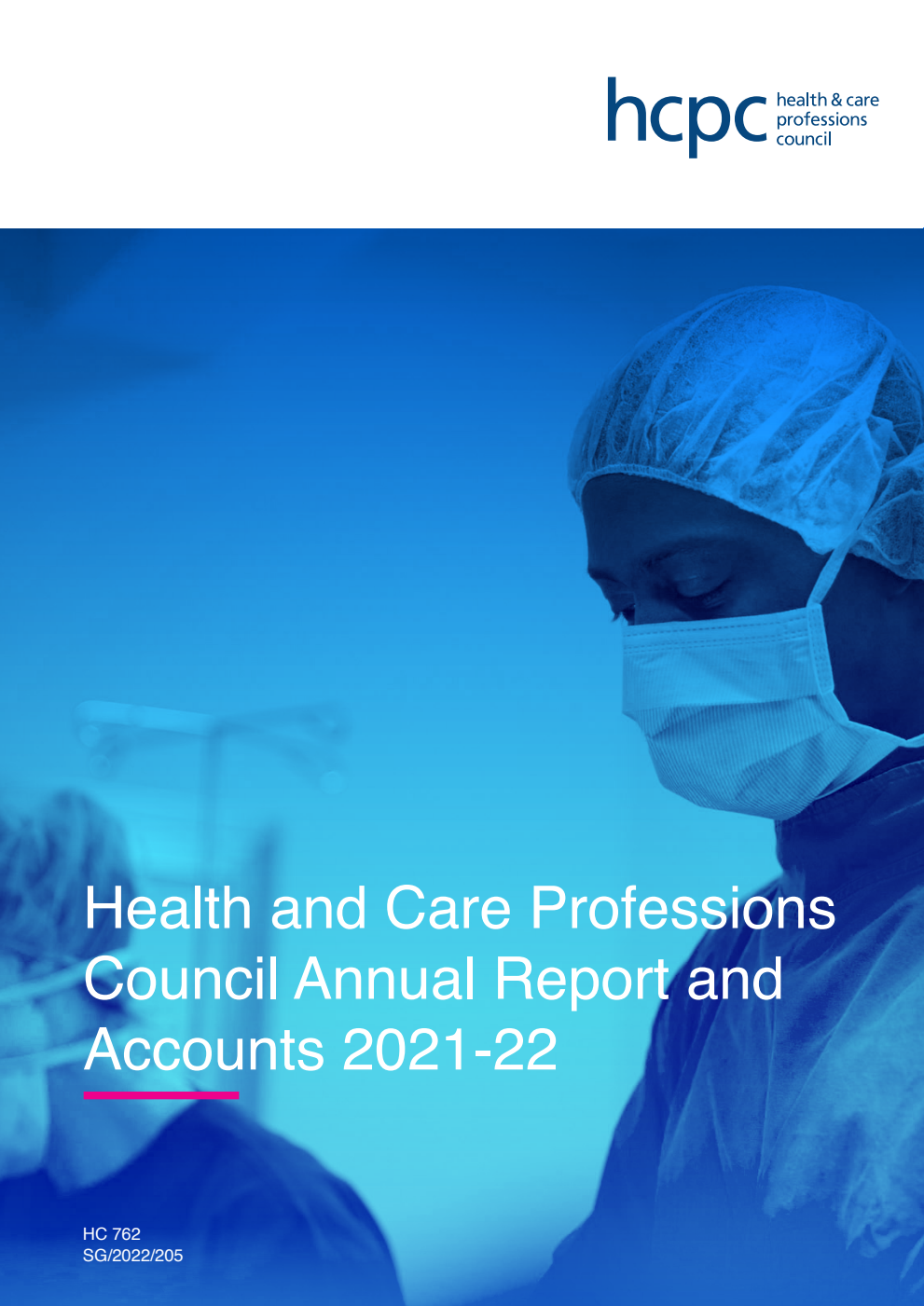 Health and Care Professions Council Annual Report and Accounts 2021-22