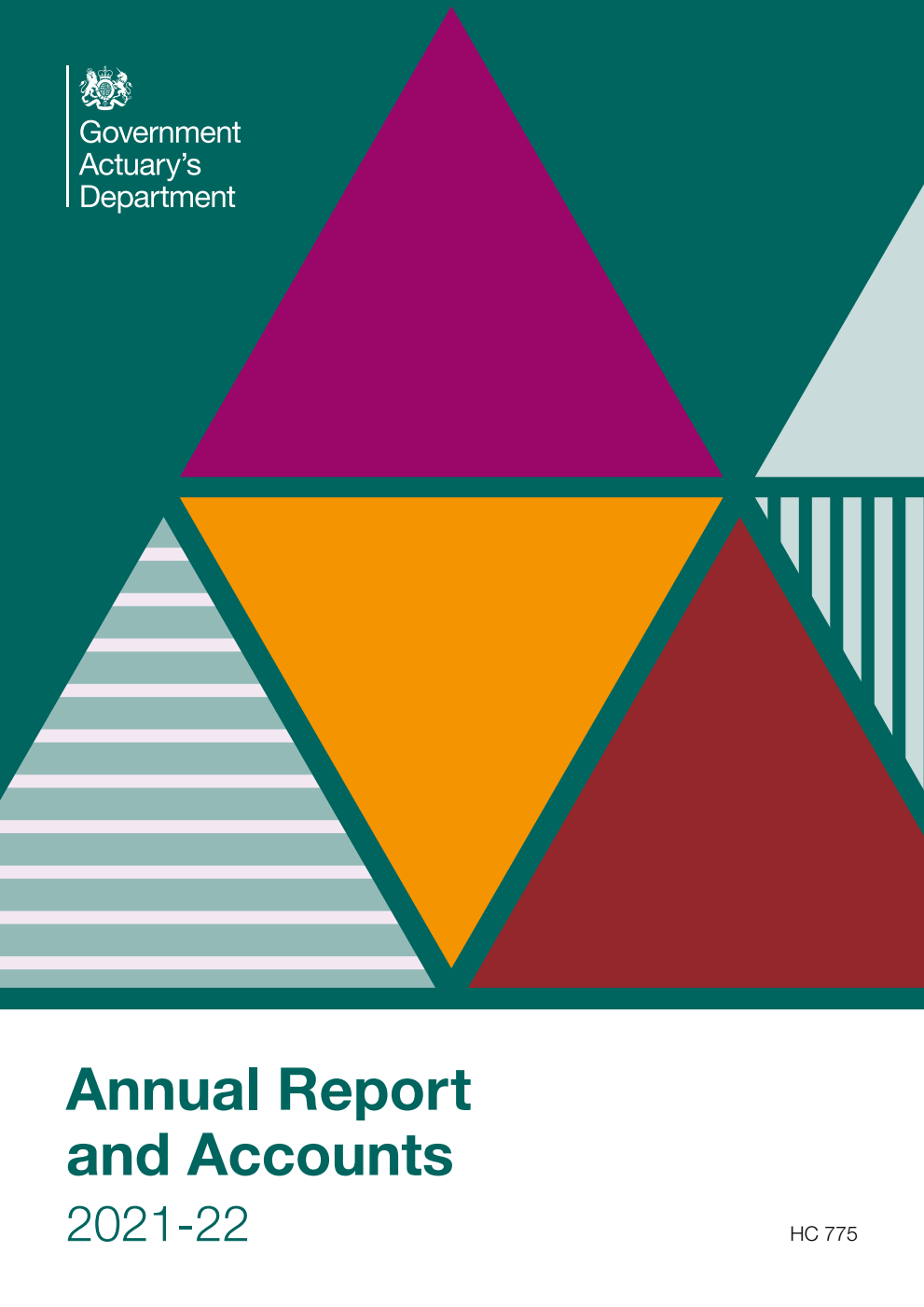 Government Actuary’s Department Annual Report and Accounts 2021-22 (for the year ended 31 March 2022)