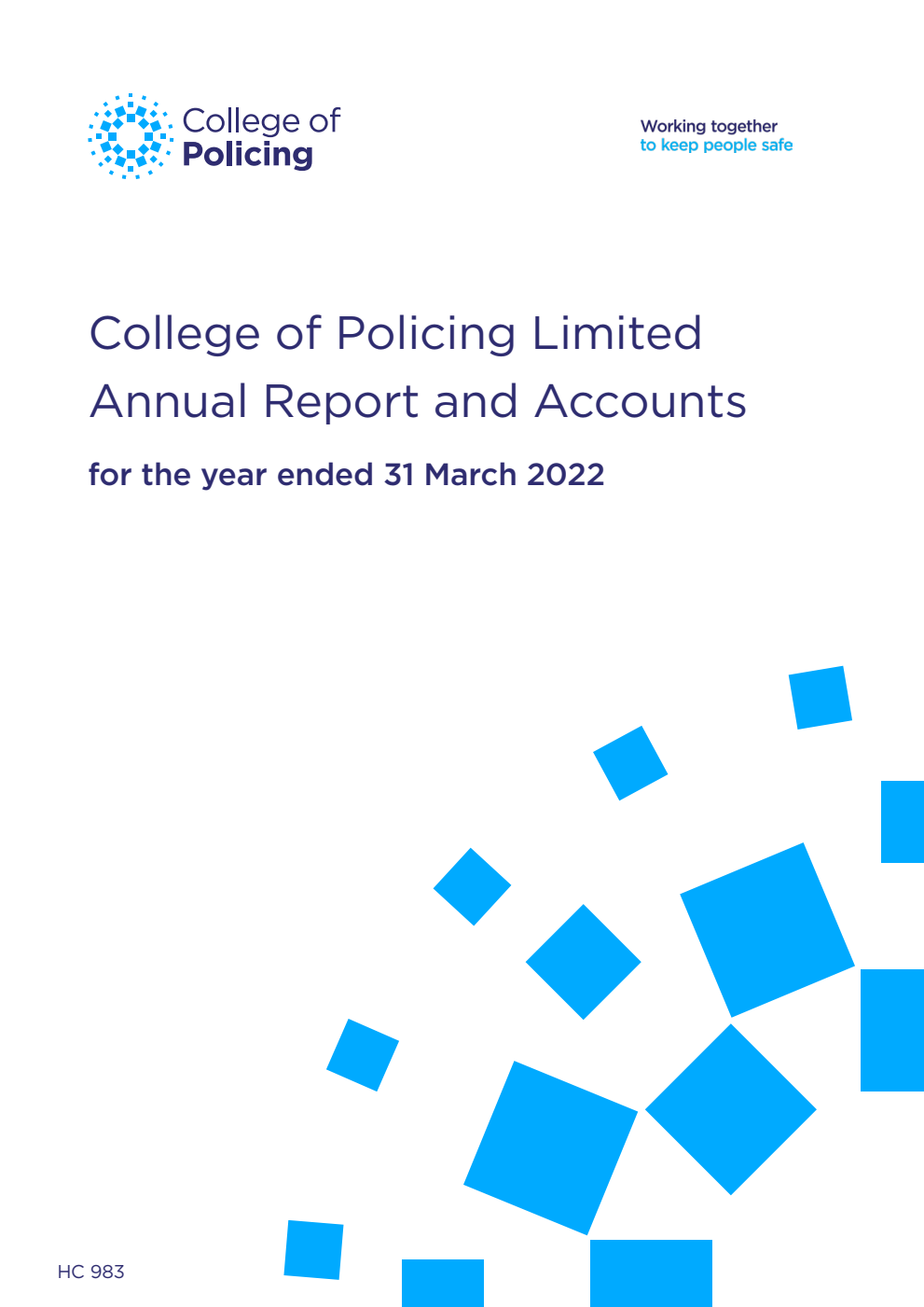 College of Policing Limited Annual Report and Accounts for the year ended 31 March 2022
