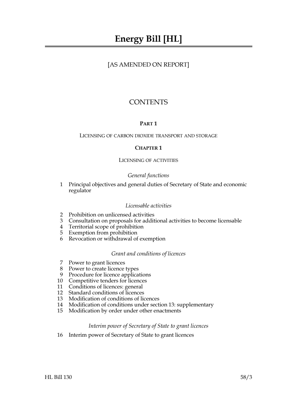 Energy Bill [as amended on Report]