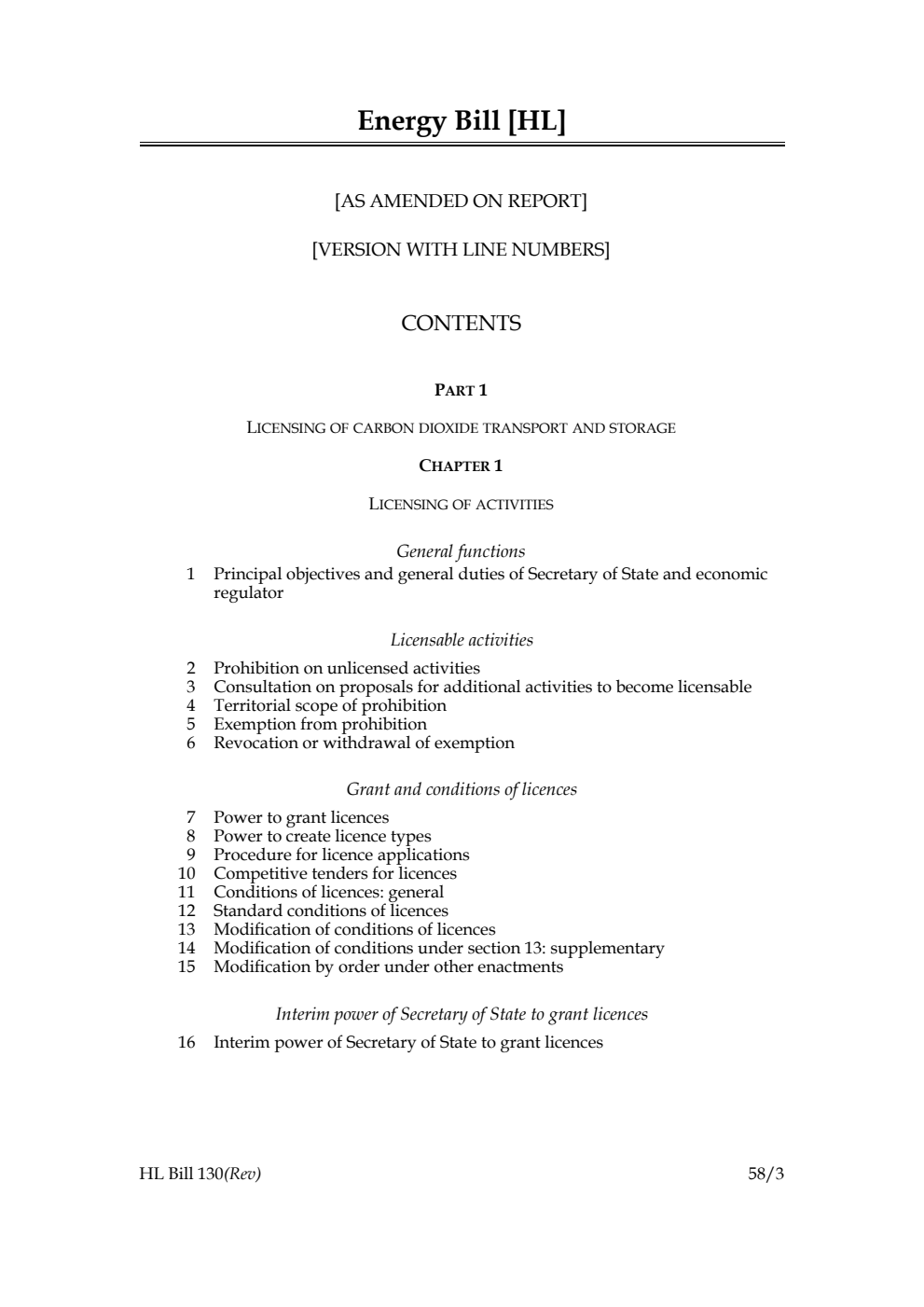 Energy Bill [as amended on Report]