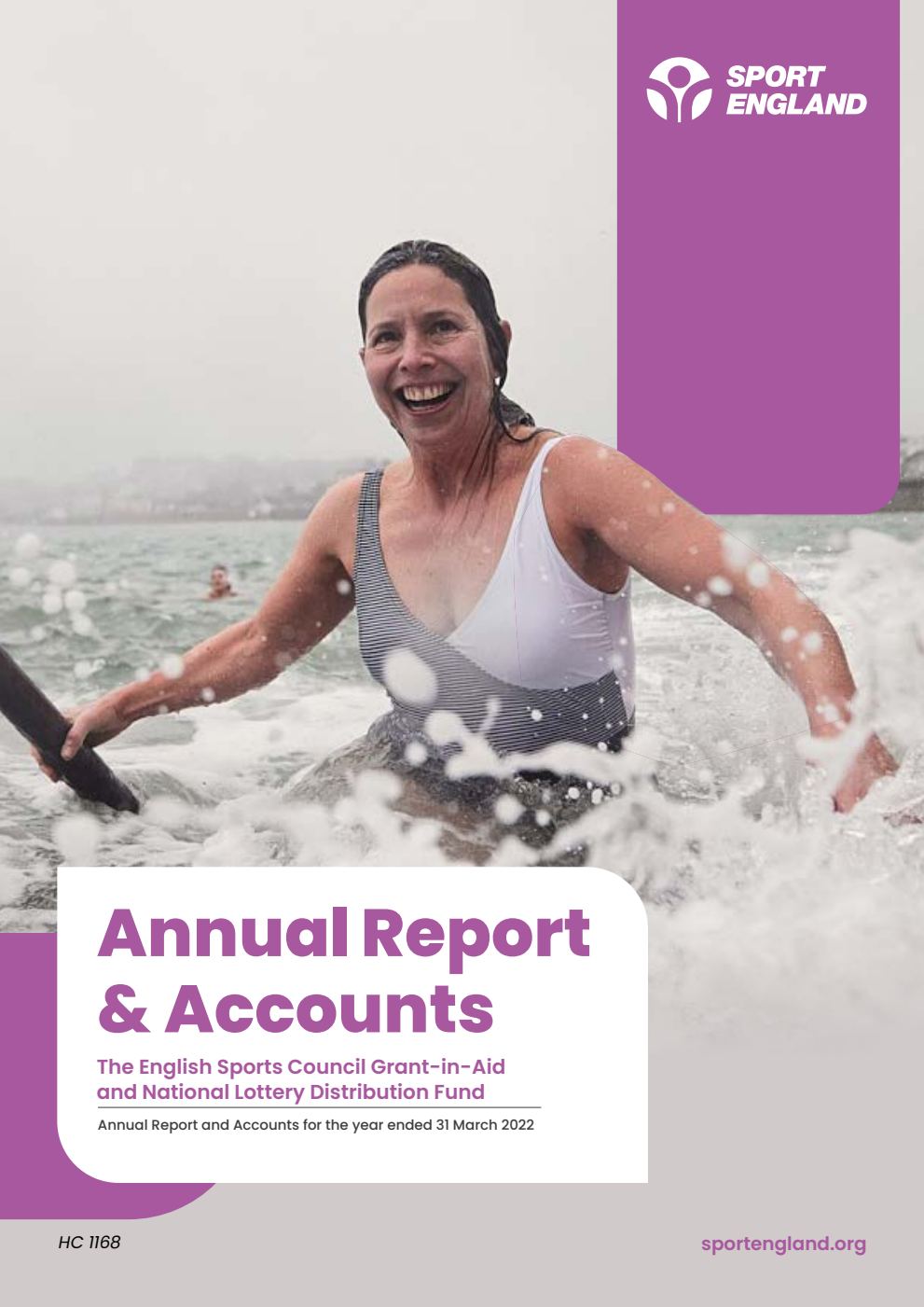 The English Sports Council Grant-in-Aid and National Lottery Distribution Fund Annual Report and Accounts for the year ended 31 March 2022