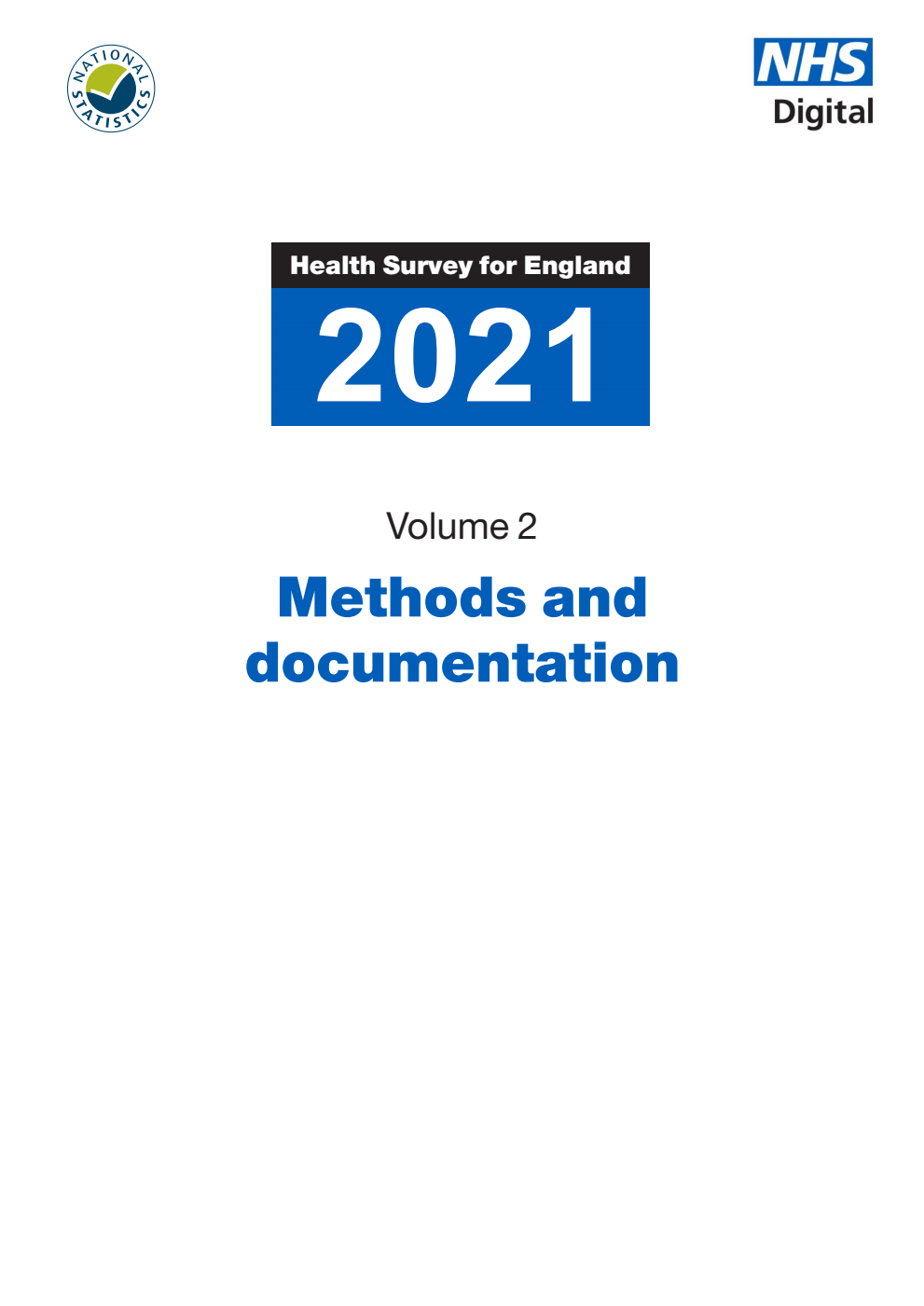 Health Survey for England 2021. Volume 2 Methods and documentation