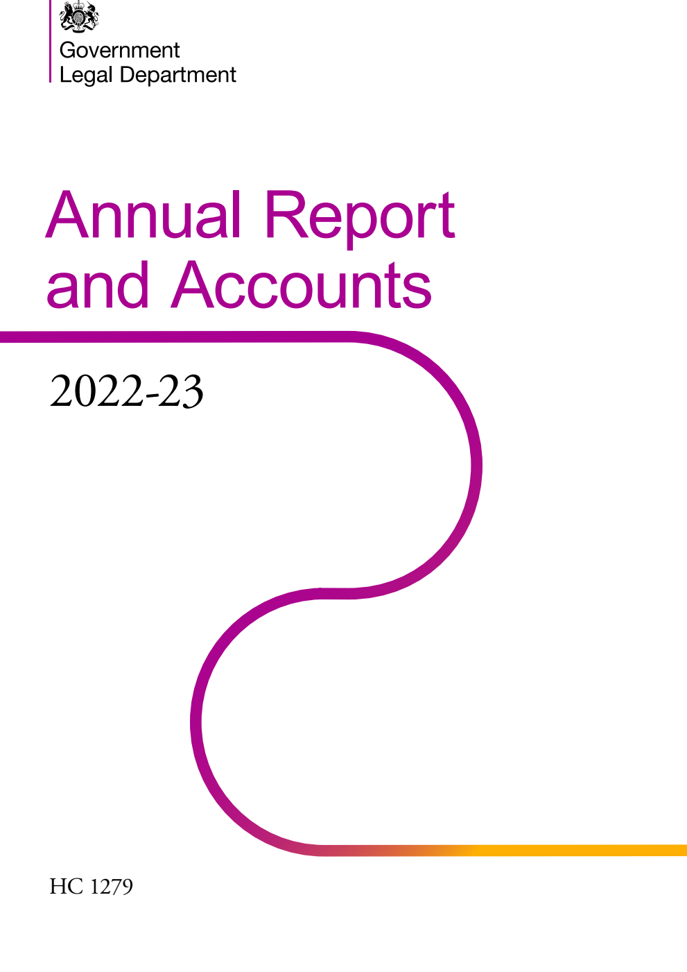 Government Legal Department Annual Report and Accounts 2022-23 for the year ended 31 March 2023