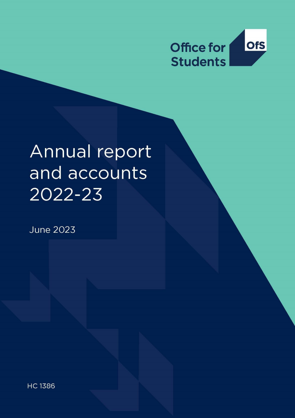 The Office for Students Annual report and accounts 2022-23 for the period 1 April 2022 to 31 March 2023