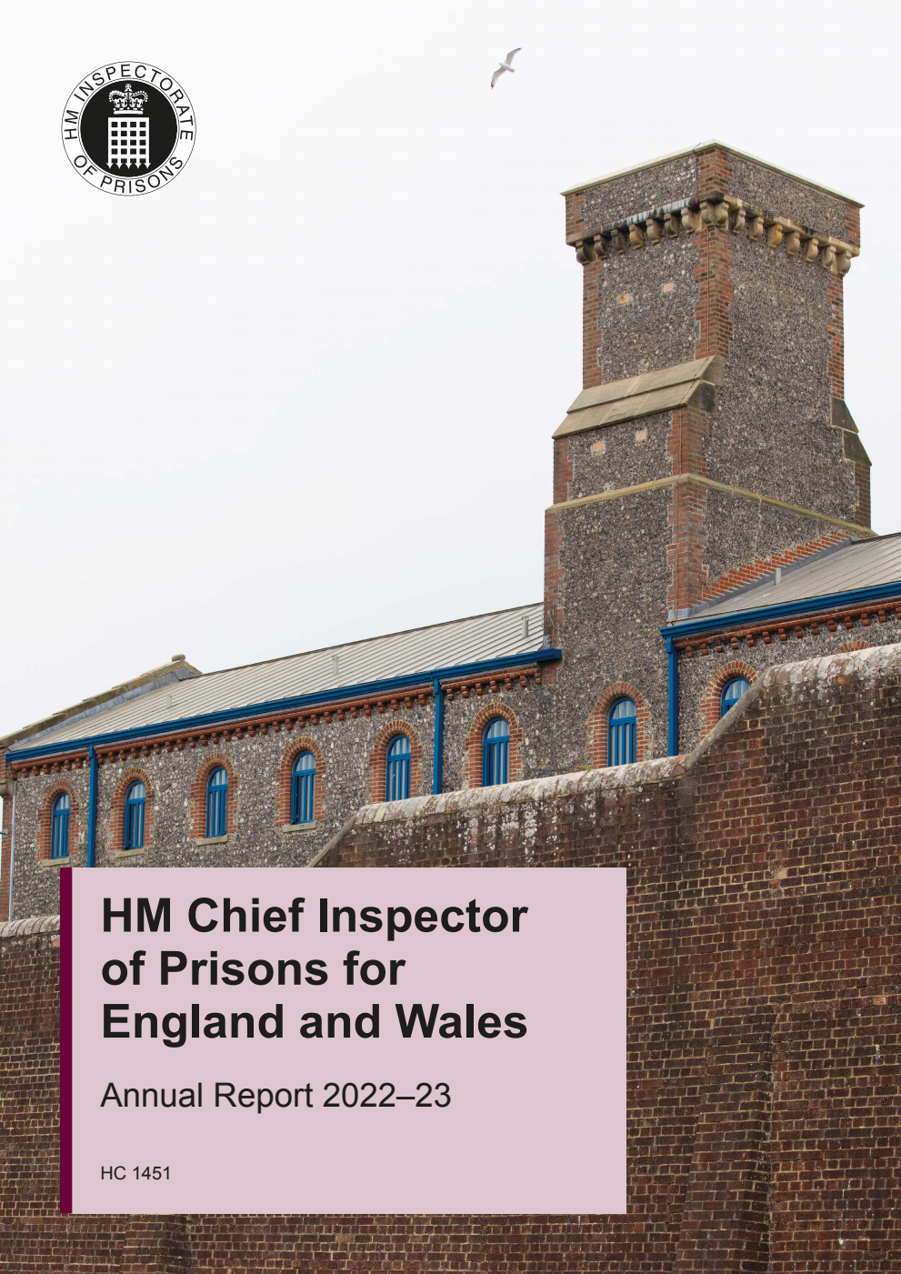 HM Chief Inspector of Prisons for England and Wales Annual Report 2022–23 for the period 1 April 2022 to 31 March 2023