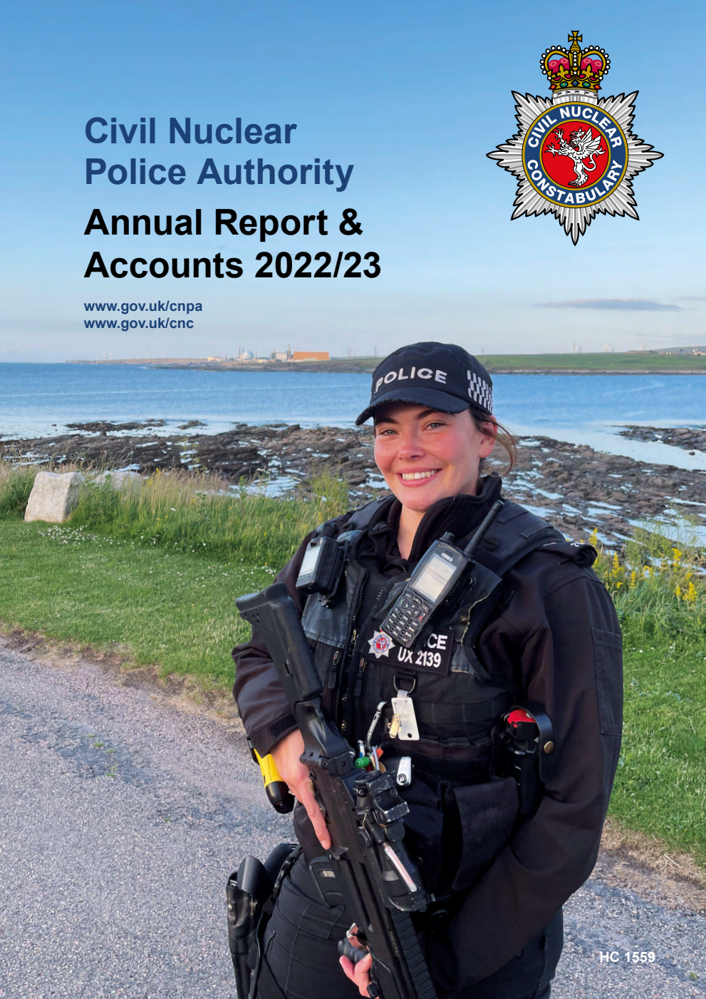 Civil Nuclear Police Authority Annual Report & Accounts 2022/23 for the period 1 April 2022 to 31 March 2023