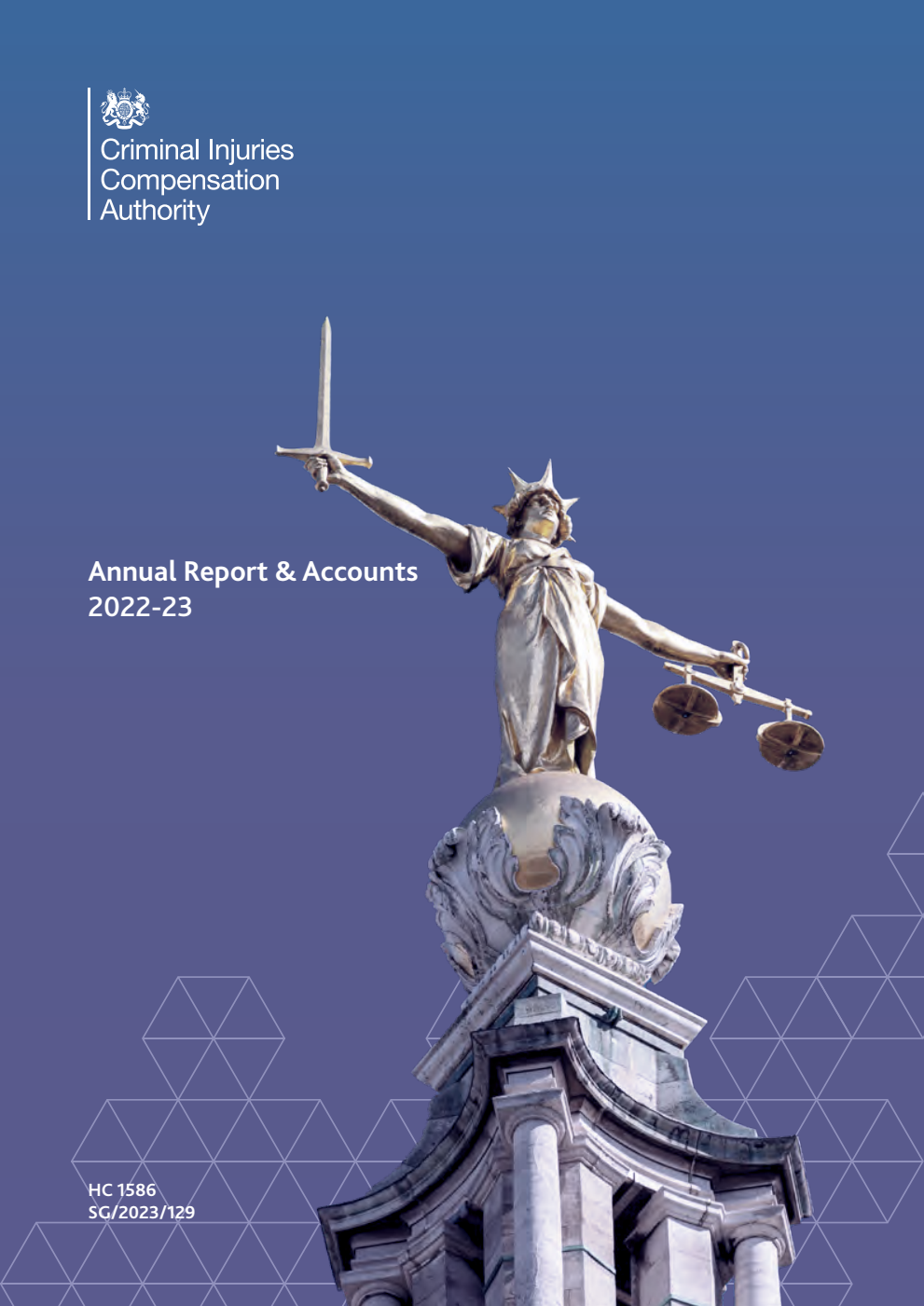 Criminal Injuries Compensation Authority Annual Report & Accounts 2022–23