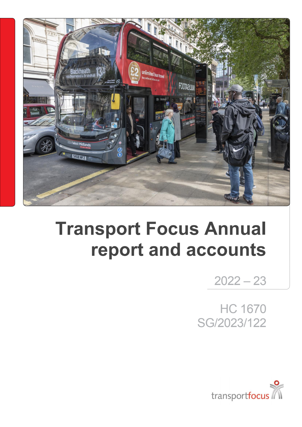 Transport Focus Annual report and accounts 2022-23
