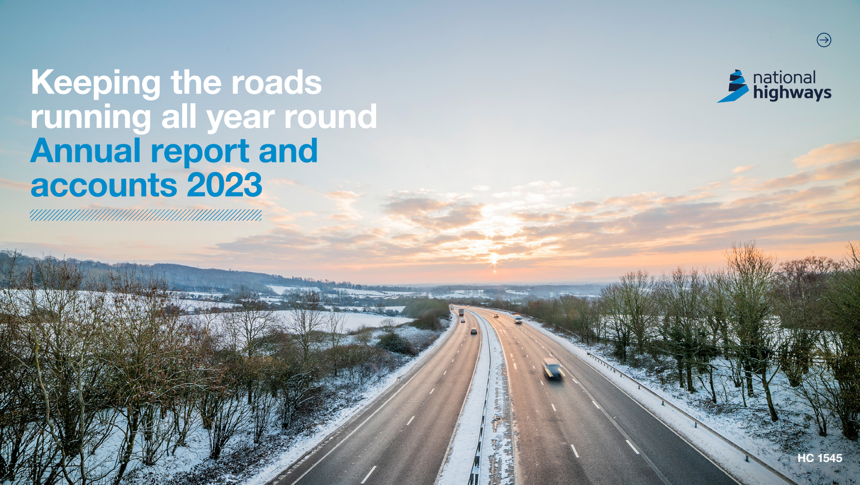 National Highways Annual report and accounts 2023 (for the financial year ended 31 March 2023)