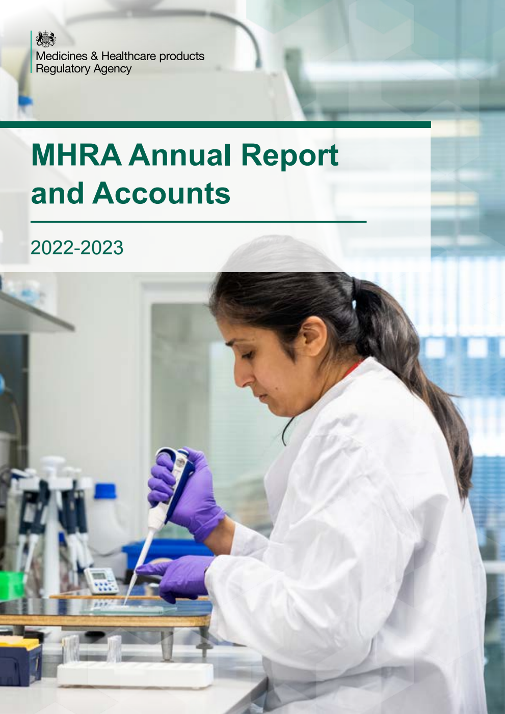 Medicines and Healthcare products Regulatory Agency Annual Report and Accounts 2022/2023 (for the period from 1 April 2022 to 31 March 2023)