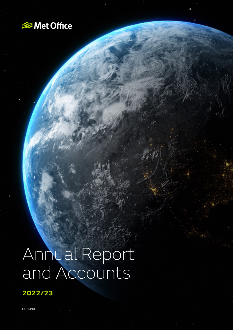 Met Office Annual Report and Accounts 2022/23