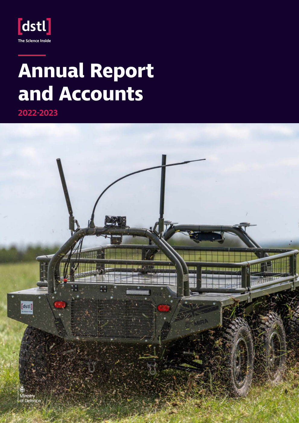 Defence Science and Technology Laboratory Annual Report and Accounts 2022/23