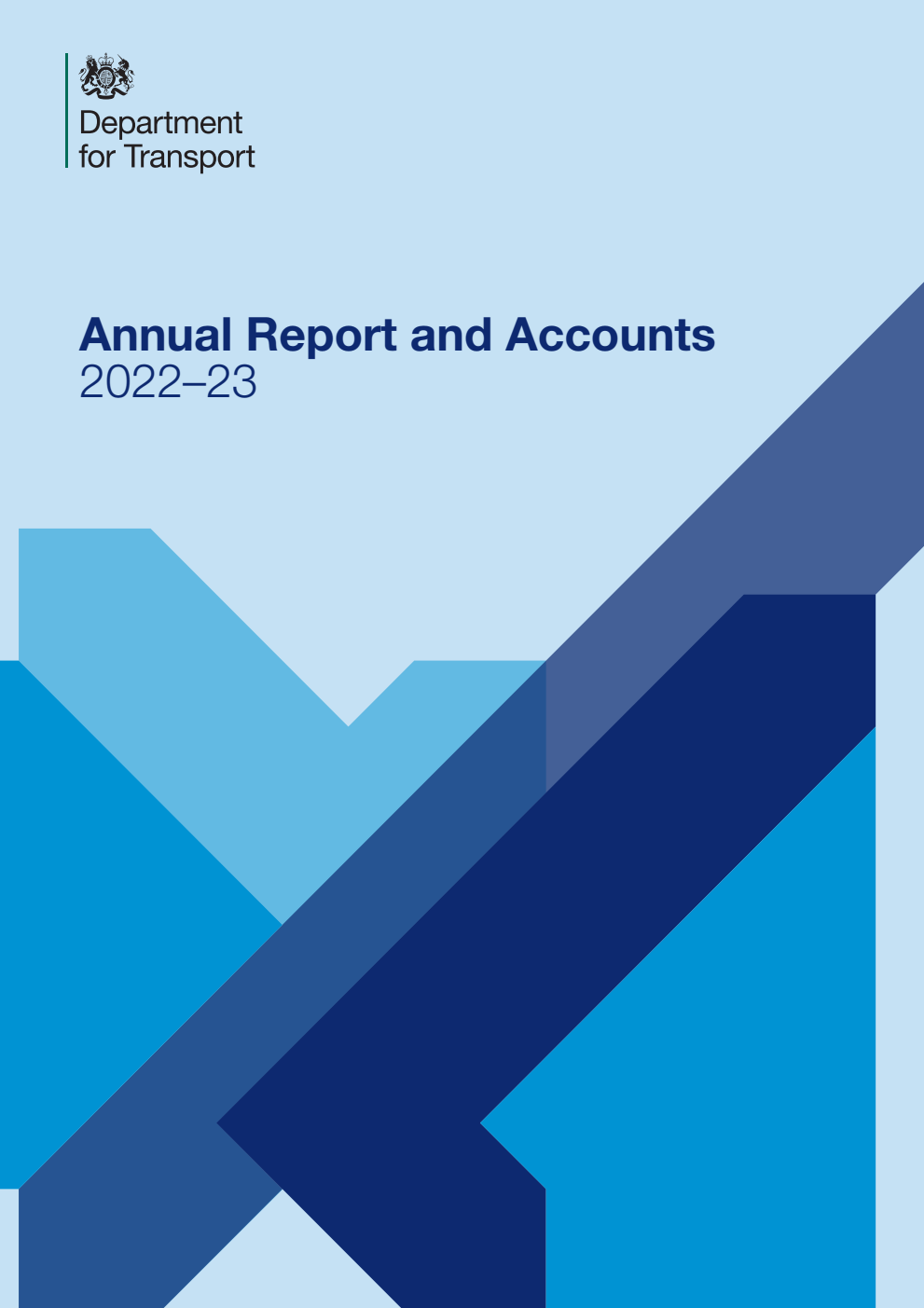 Department for Transport Annual Report and Accounts 2022-23 (for the period 1 April 2022 to 31 March 2023)