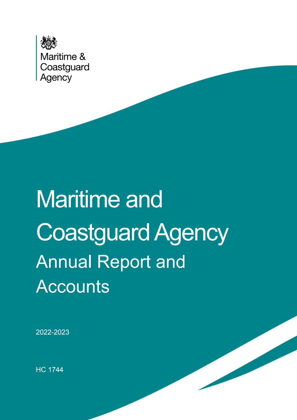 Maritime and Coastguard Agency Annual Report and Accounts 2022-2023