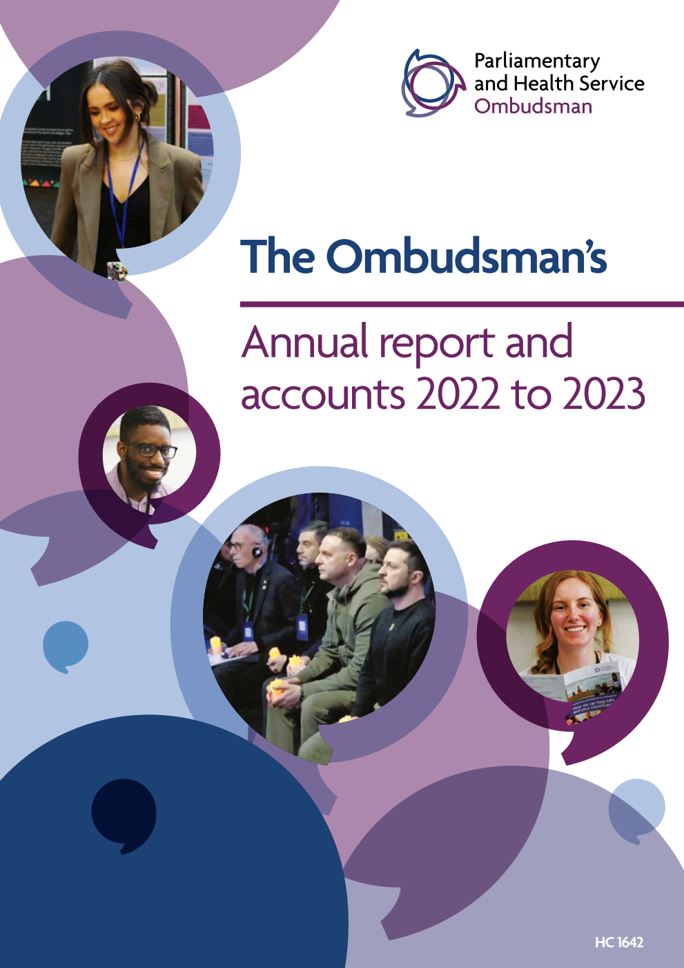 Parliamentary and Health Service Ombudsman. The Ombudsman’s Annual Report and Accounts 2022 to 2023