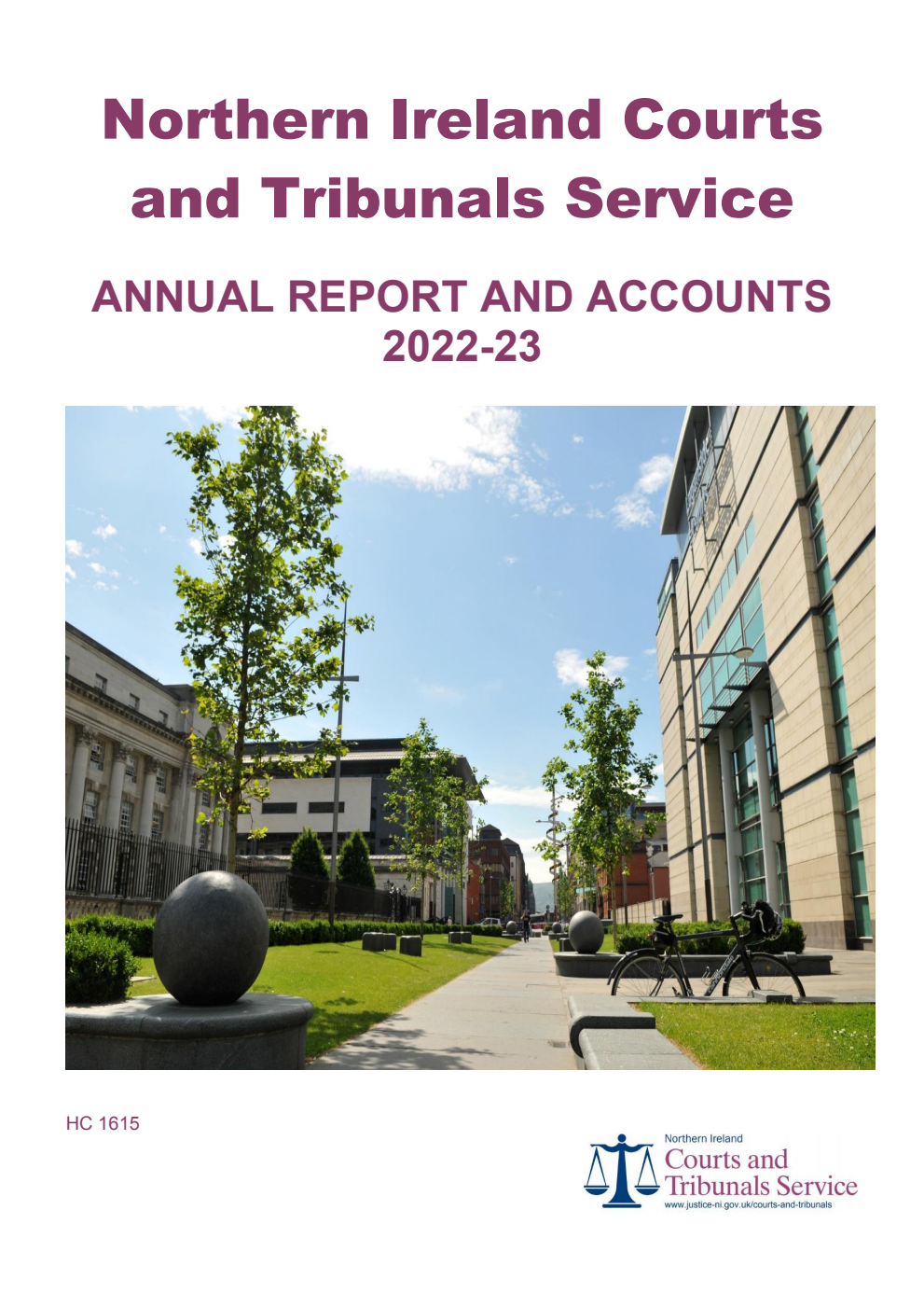 Northern Ireland Courts and Tribunals Service Annual report and accounts 2022/23 for the year ended 31 March 2023