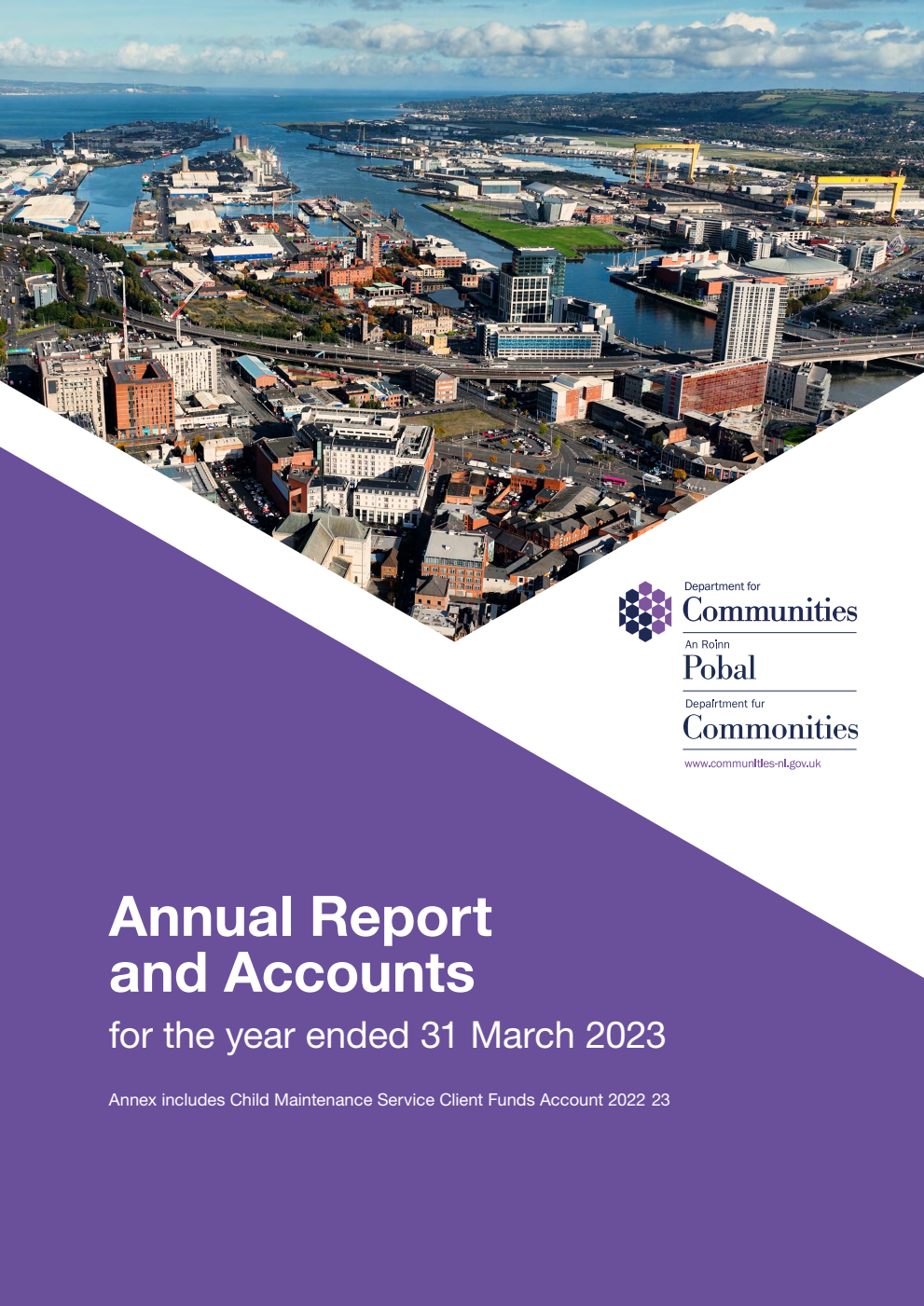 Department for Communities Annual Report and Accounts for the year ended 31 March 2023