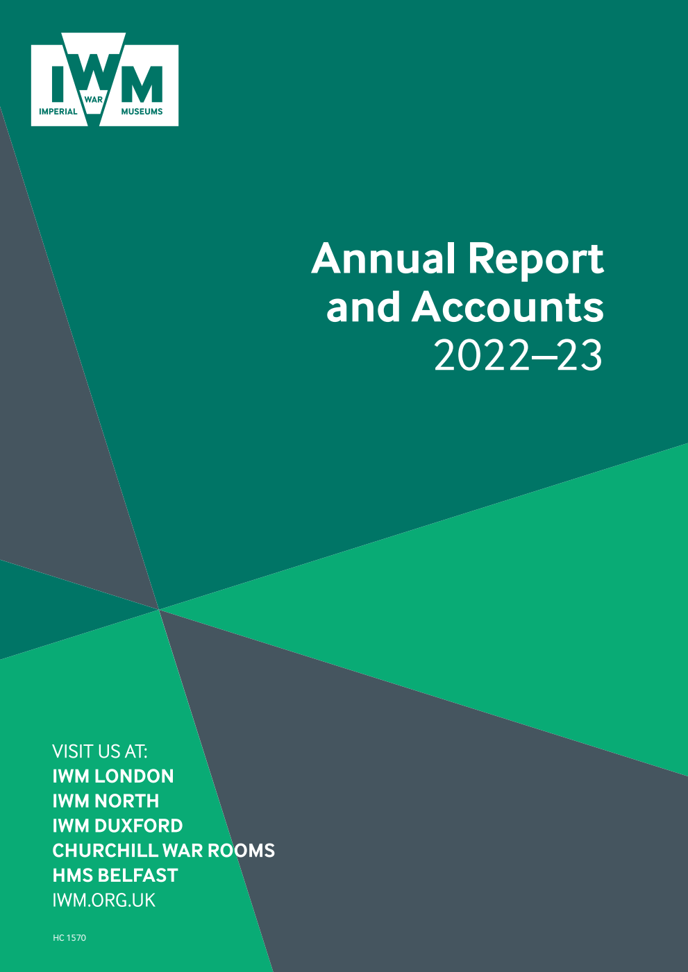 Imperial War Museum Annual report and accounts 2022-2023 for the period 1 April 2022 to 31 March 2023