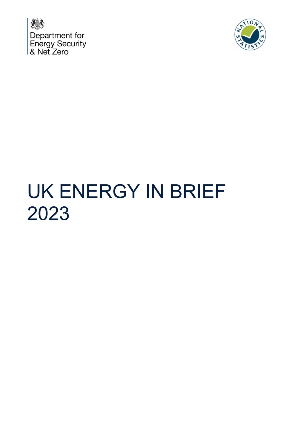 UK Energy In Brief 2023
