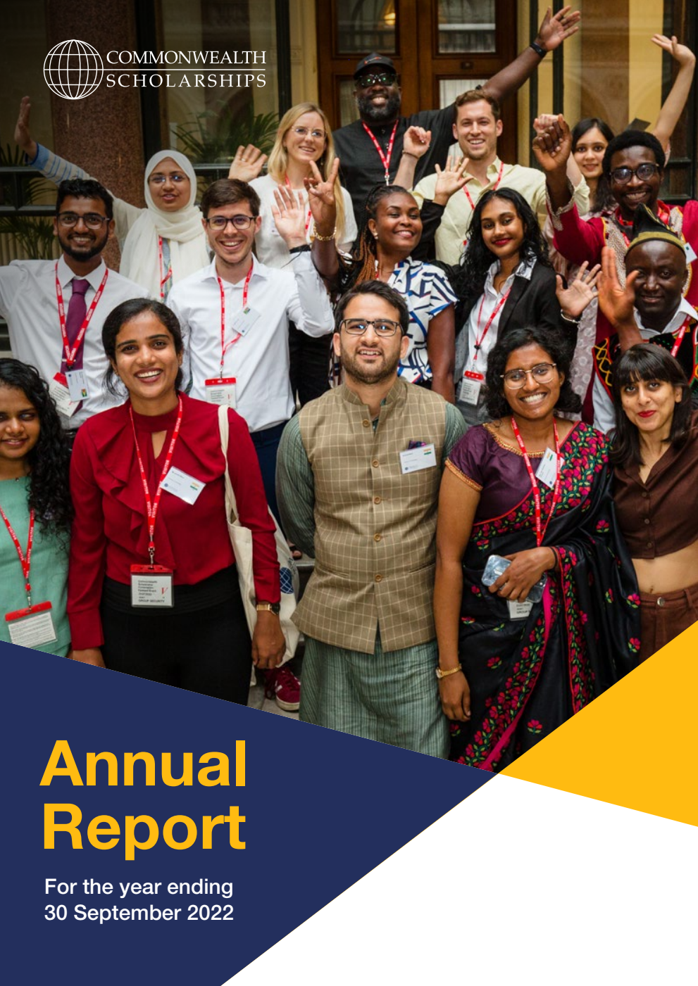 Commonwealth Scholarship Commission in the UK 63rd Annual Report to the Secretary of State for Foreign, Commonwealth and Development Affairs for the year ending 30 September 2022