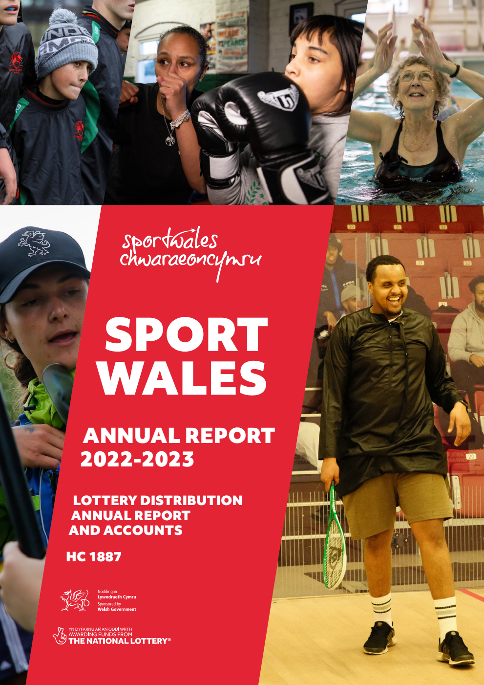 Sport Wales Annual Report 2022-2023. Sports Council for Wales Lottery Distribution Account 2022-23