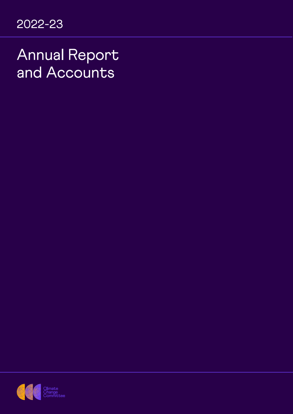 Committee on Climate Change Annual Report and Accounts 1 April 2022 to 31 March 2023