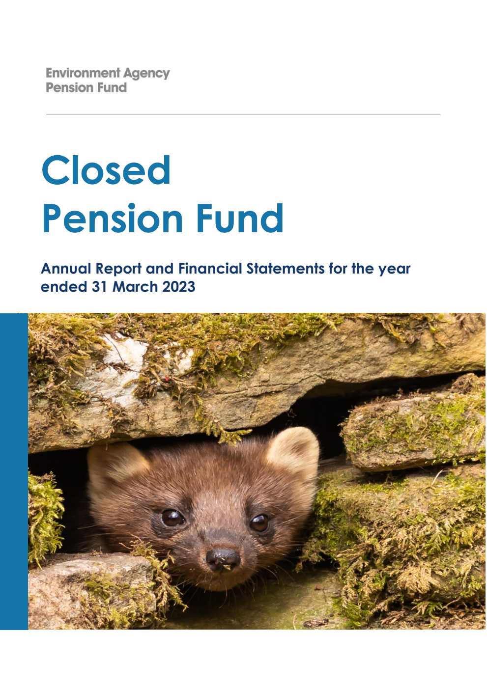 Environment Agency Closed Pension Fund Annual Report and Financial Statements for the year ended 31 March 2023