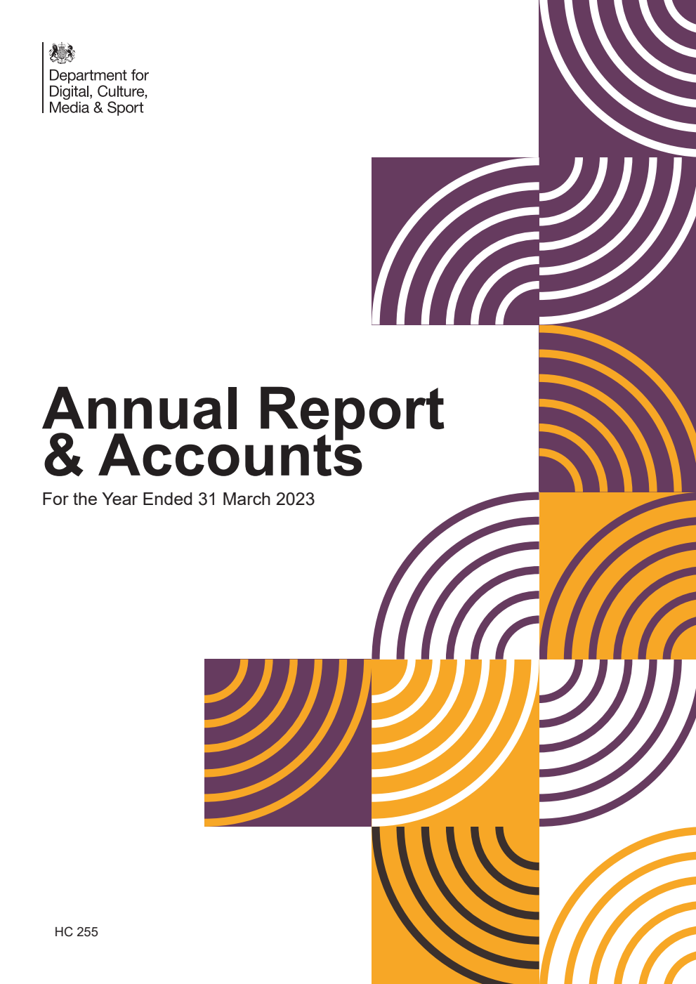 Department for Digital, Culture, Media and Sport Annual Report and Accounts for the year ended 31 March 2023