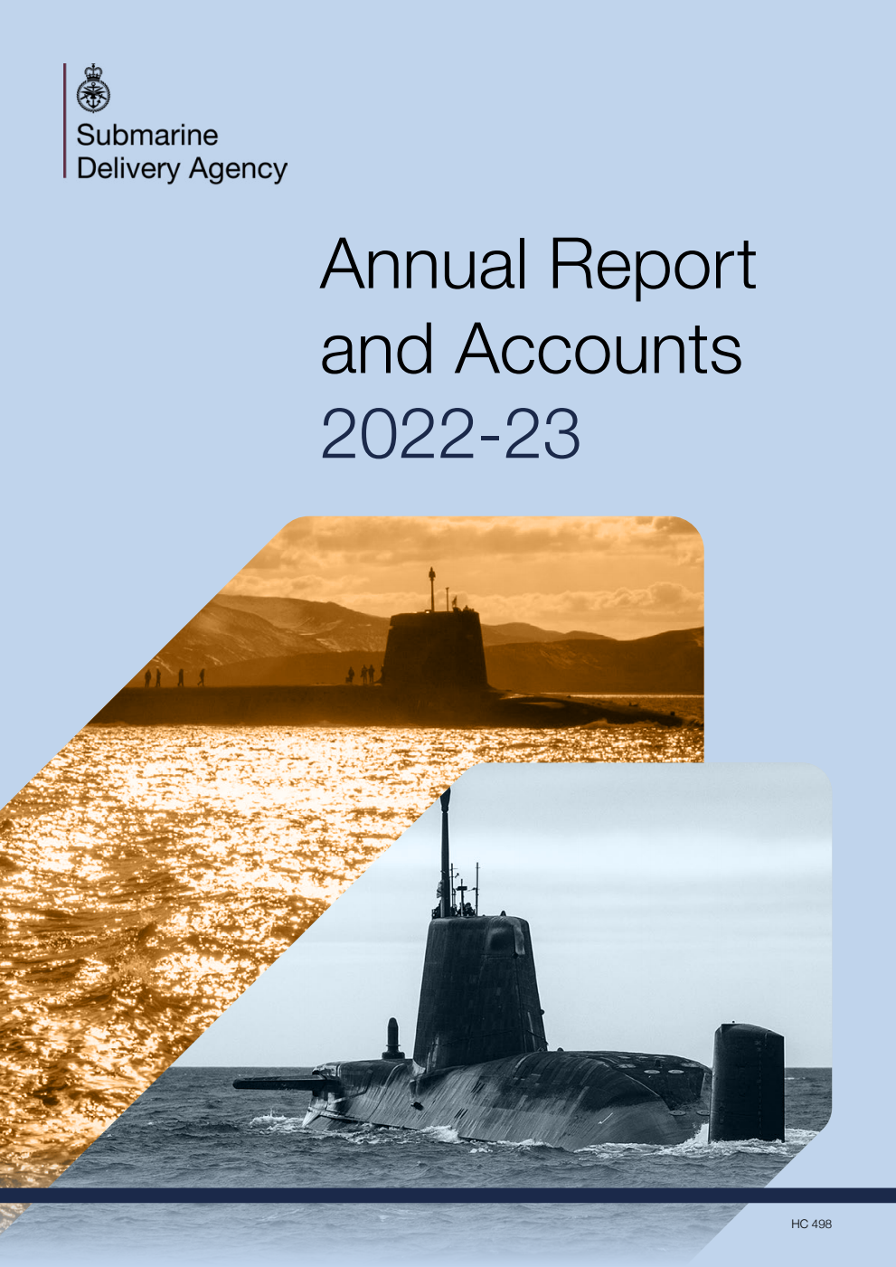 Submarine Delivery Agency Annual Report and Accounts 2022-23 for the period 1 April 2022 to 31 March 2023