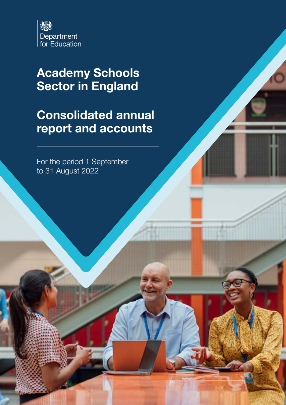 Academy Schools Sector in England. Consolidated Annual Report and Accounts for the period 1 September to 31 August 2022