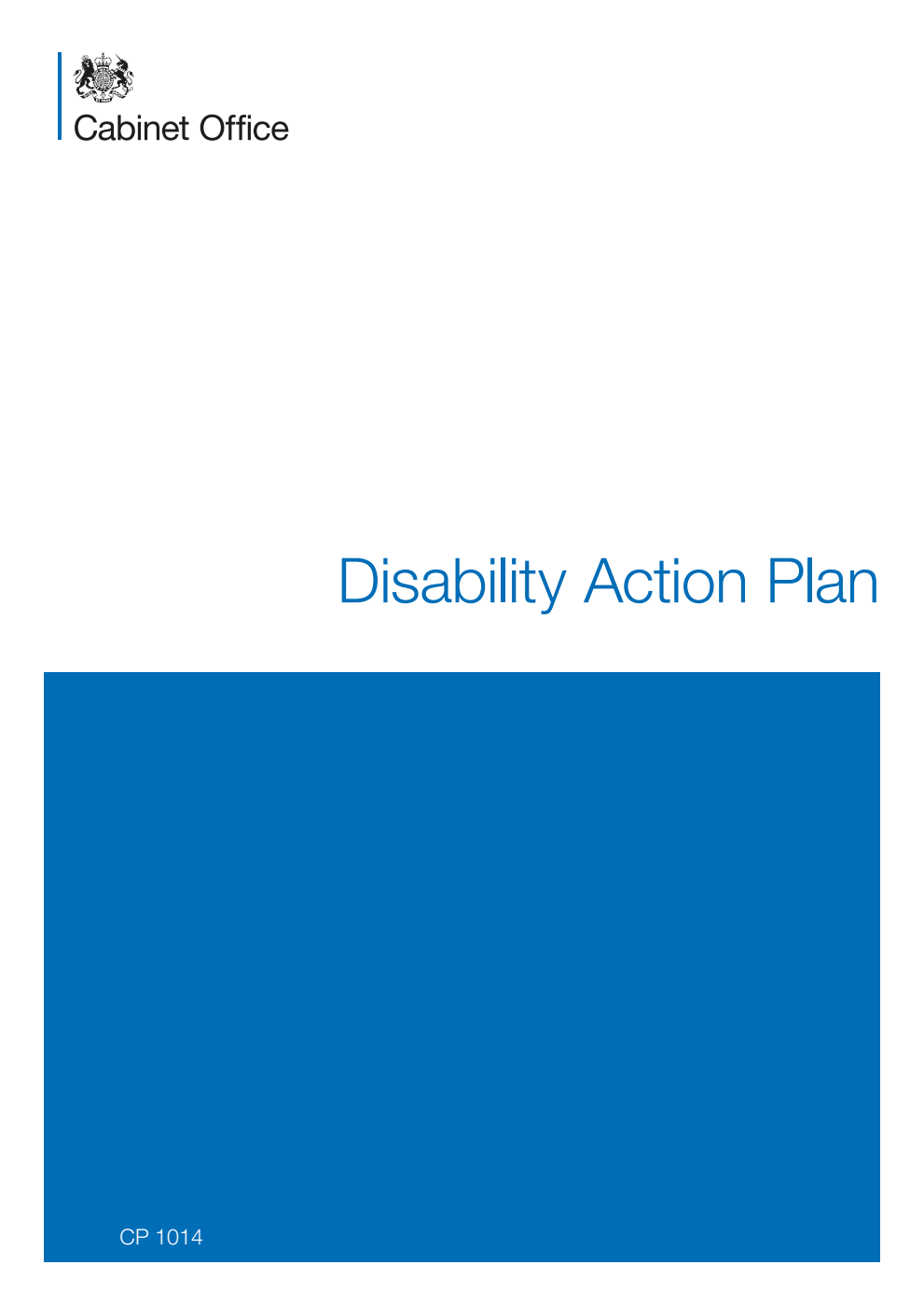 Disability Action Plan
