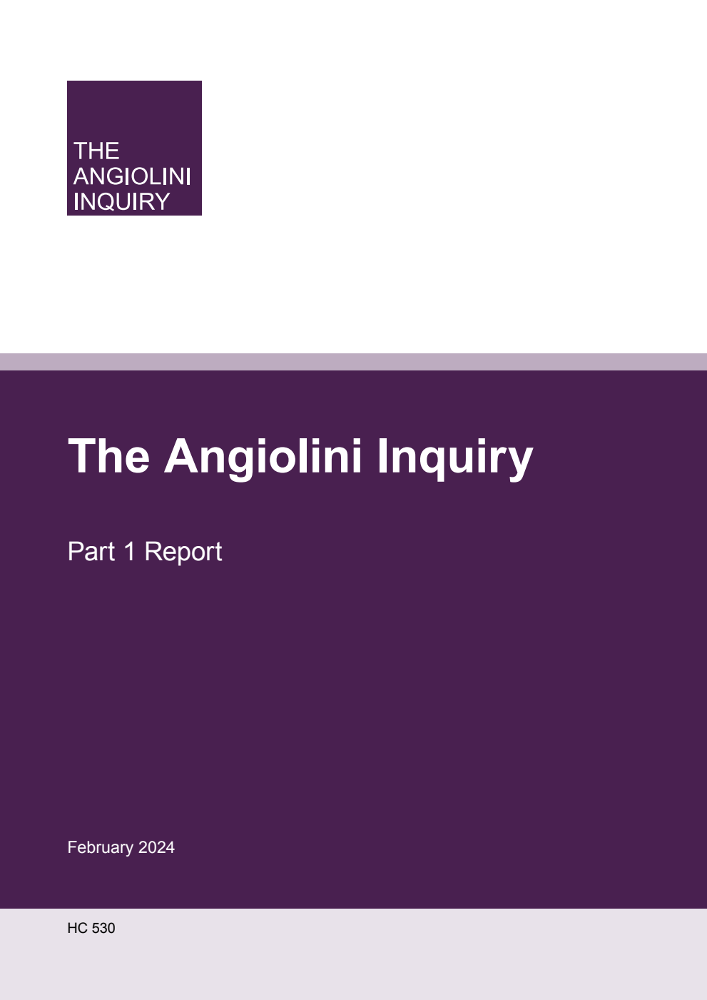The Angiolini Inquiry. Report of part 1 of the Angiolini Inquiry into the abduction, rape and murder of Sarah Everard by an off-duty officer of the Metropolitan Police