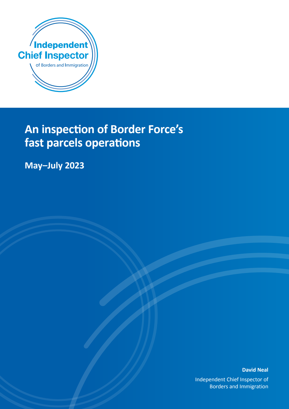 An inspection of Border Force’s fast parcels operations May–July 2023