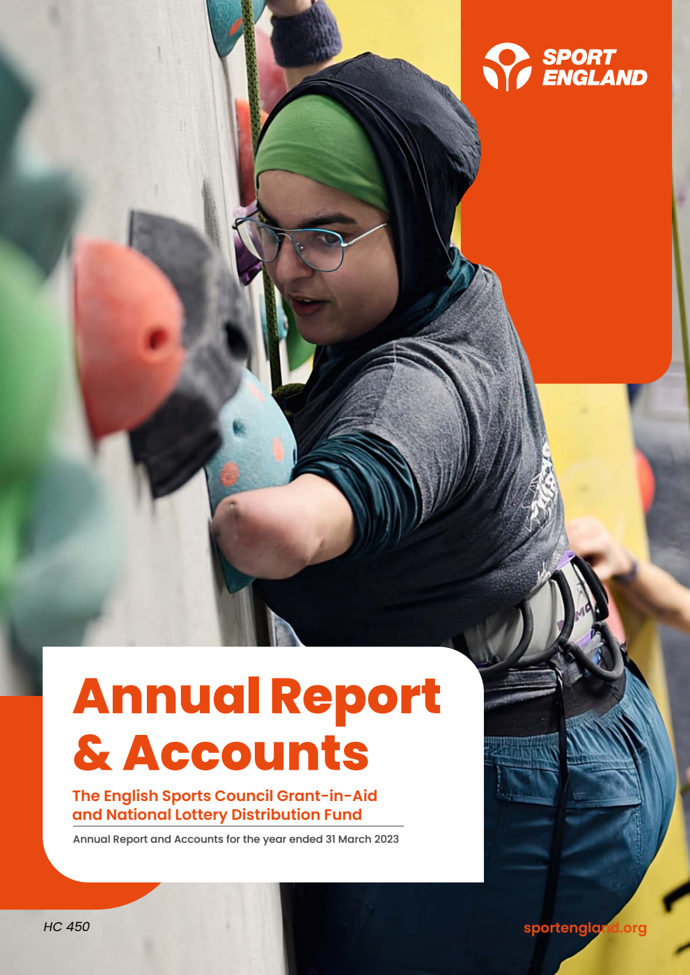 The English Sports Council Grant-in-Aid and National Lottery Distribution Fund Annual Report and Accounts for the year ended 31 March 2023