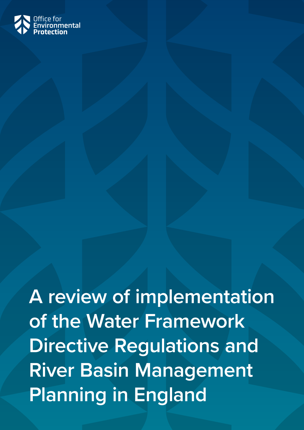 A review of implementation of the Water Framework Directive Regulations and River Basin Management Planning in England