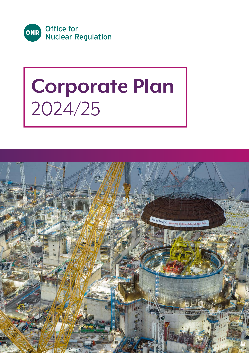 Office for Nuclear Regulation Corporate Plan 2024/25