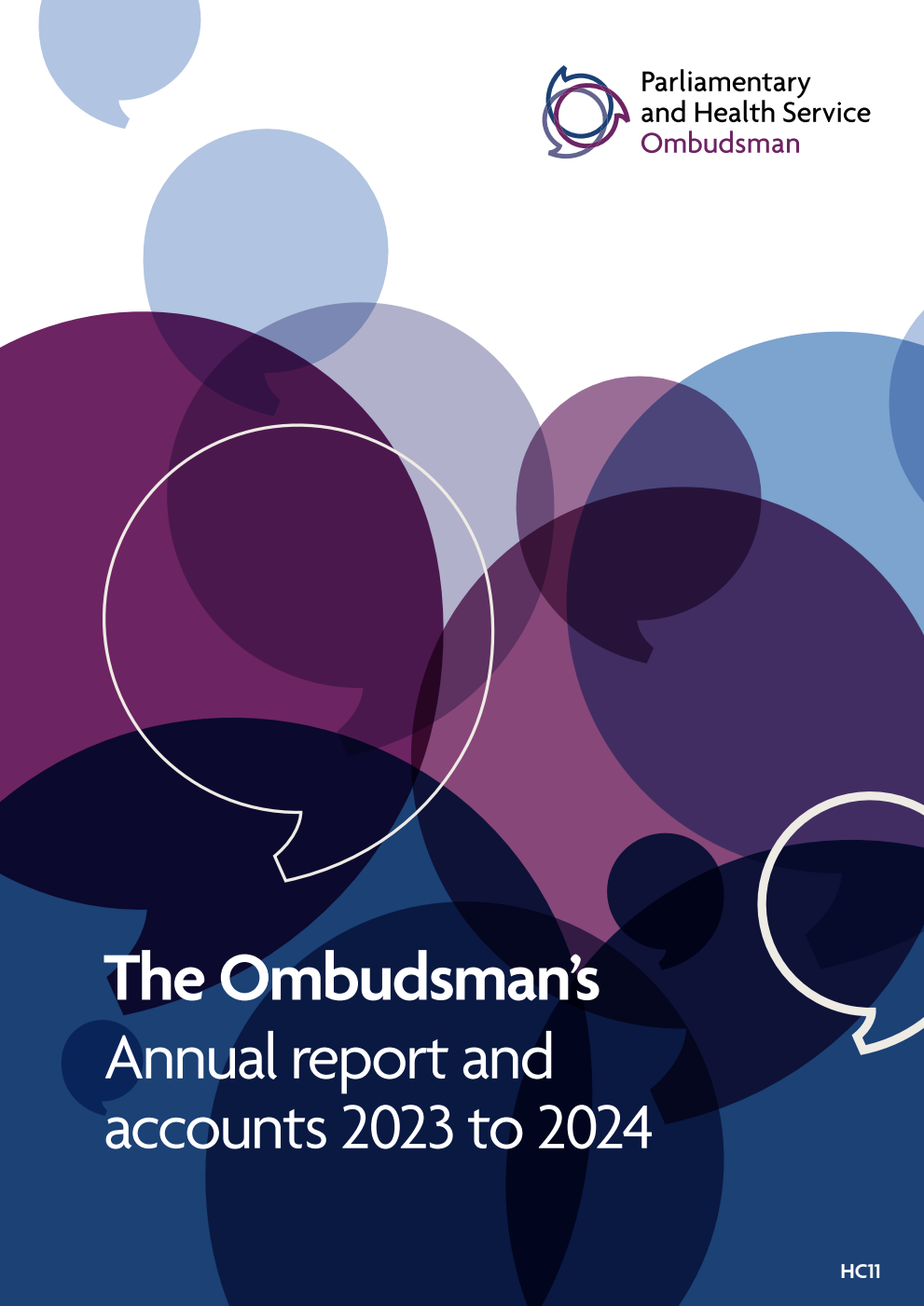 Parliamentary and Health Service Ombudsman. The Ombudsman’s Annual Report and Accounts 2023 to 2024