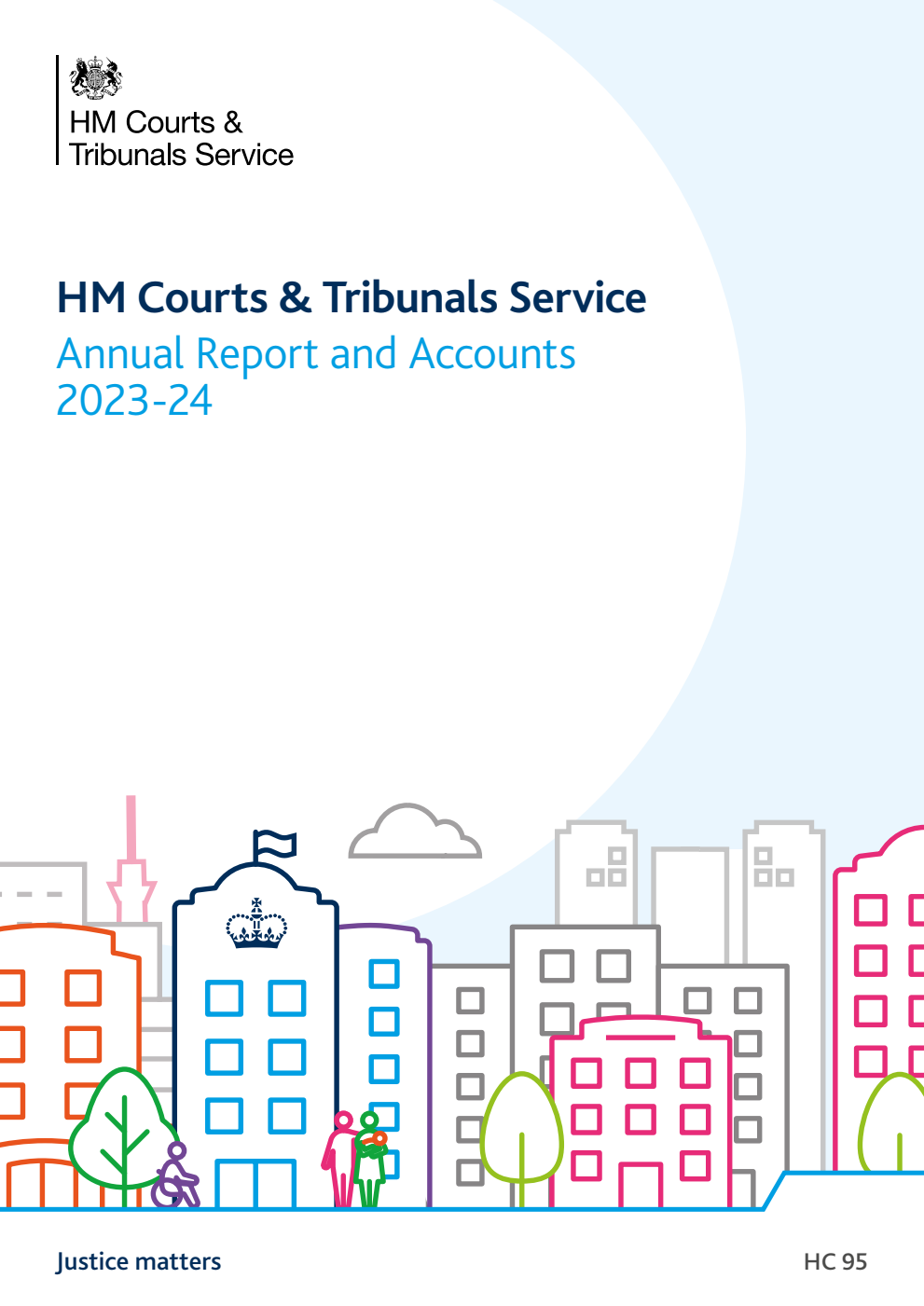 HM Courts & Tribunals Service Annual Report and Accounts 2023-24 for the period 01 April 2023 to 31 March 2024