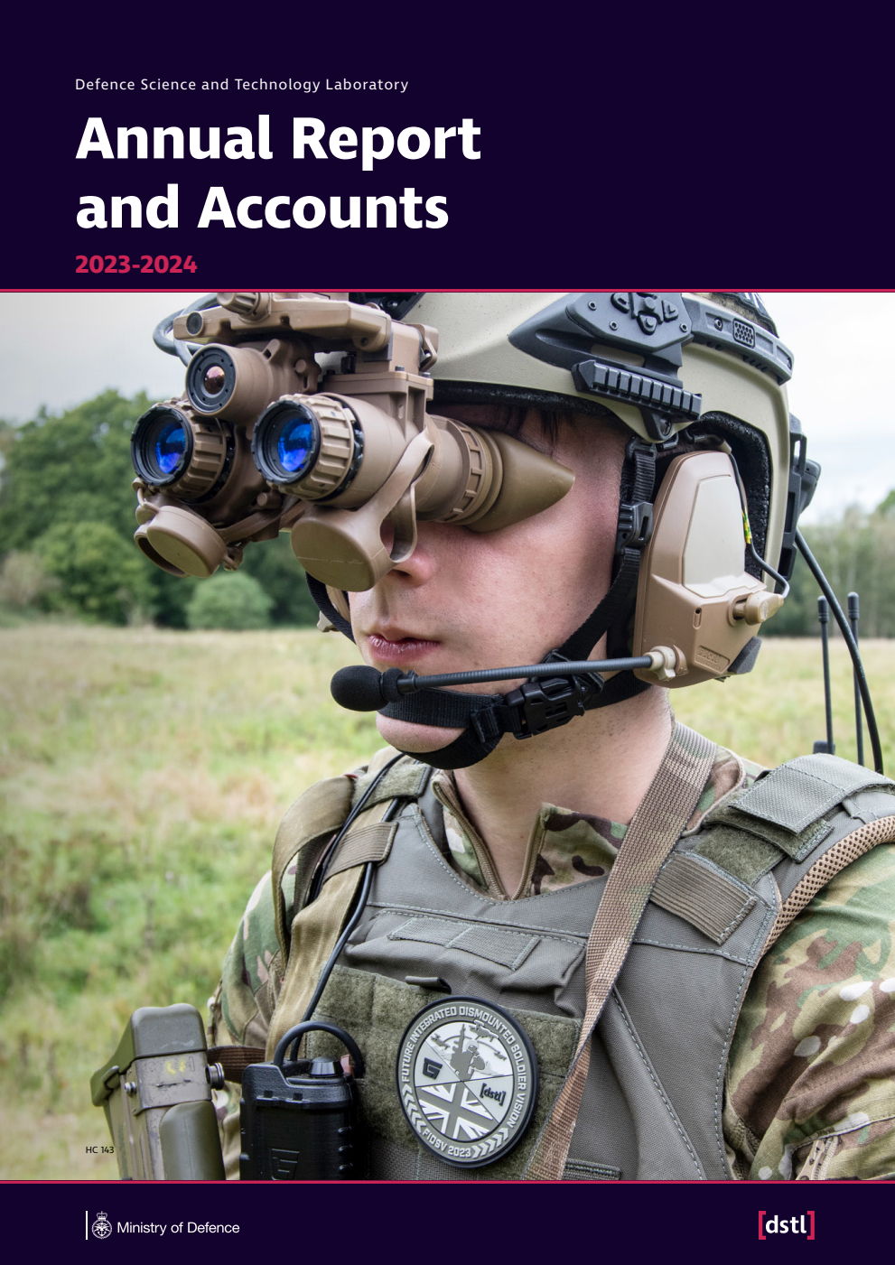 Defence Science and Technology Laboratory Annual Report and Accounts 2023/24